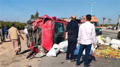 إصابة شخصين في حادث عبور مشاة بالبحيرة