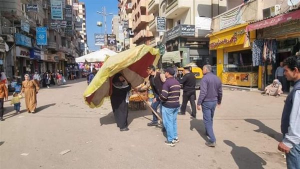 حملات لإزالة الاشغالات