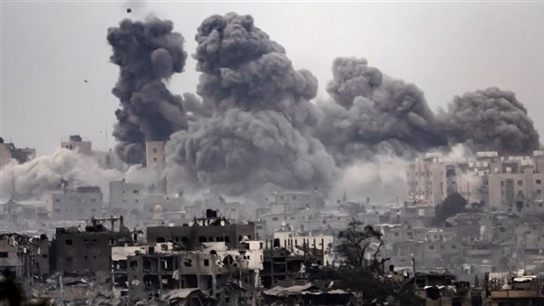 قصف غزة