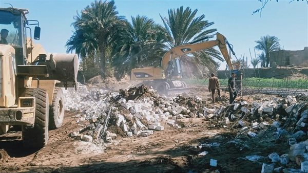 حملة إزالات بأسيوط