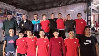 المشرف الفني بالاتحاد المصري للمصارعة يتفقد ناشئي مشروع المركز القومي للموهبة والبطل الأولمبي بالدقهلية 