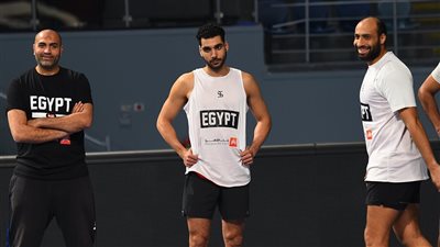 منتخب السلة يواصل استعداداته قبل السفر إلى قطر