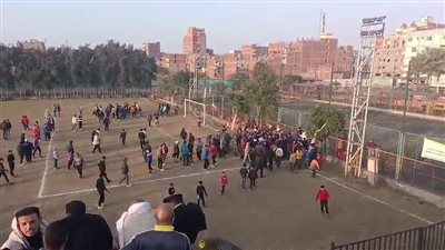 الأمن يمنع وقوع كارثة في مباراة بدوري الدرجة الثالثة