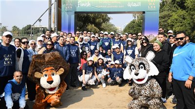 السفارة السعودية بالقاهرة تحتفي باليوم العالمي للنمر العربي | صور