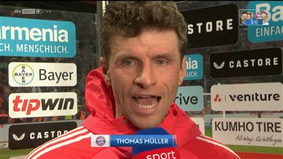 تصريحات غاضبة من مولر بعد الخسارة أمام ليفركوزن في الدوري الألماني