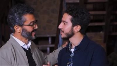 أنا الإمبراطور.. خالد النبوي ونجله يروجان لمسلسل إمبراطورية ميم في رمضان 2024