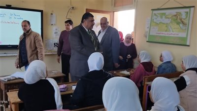 وكيل تعليم الدقهلية يتابع انطلاق الفصل الدراسي الثاني بمدارس طلخا 
