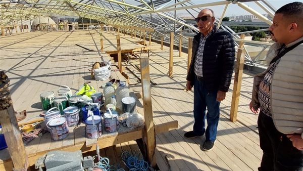 لجنة من الآثار تتفقد