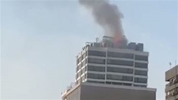 حريق برج نهضة مصر