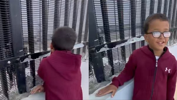 صغير فلسطيني يخاطب