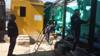 مياه سوهاج تعلن عن انتهاء فترة السدة الشتوية وتشغيل جميع المحطات الارتوازية|صور