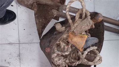 حفروا في تل أثري.. القبض على شخصين أثناء التنقيب عن الآثار بكفر الشيخ | صور 