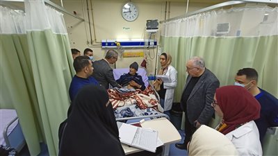 مستشفيات جامعة بني سويف تستقبل عددًا من الأشقاء الفلسطينيين من مصابي غزة 