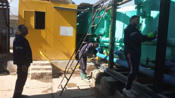 تشغيل محطات مياه