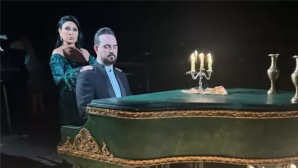 وائل جسار وزوجته