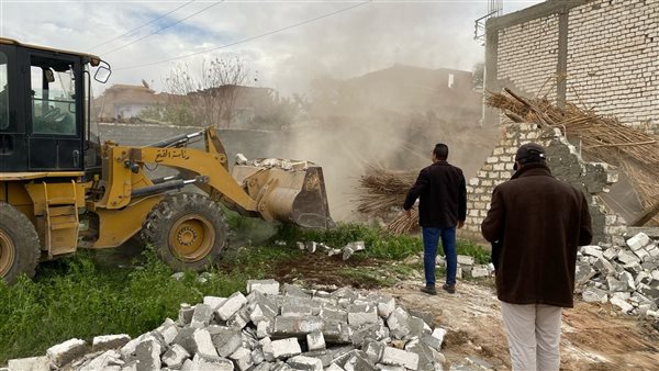 حملة إزالات بأسيوط