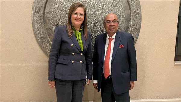 وزيرة التخطيط خلال