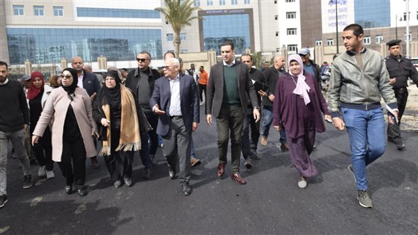 محافظ بورسعيد يتفقد