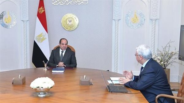 السيسي ووزير التعليم
