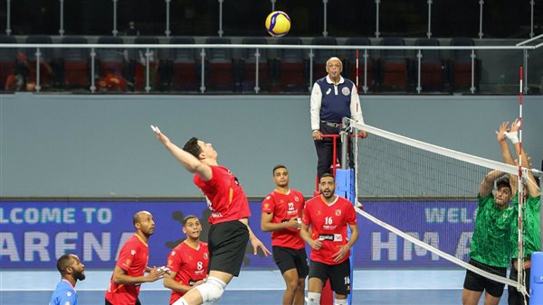 مباراة كرة طائرة