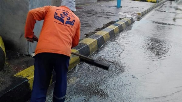 كسح مياه الأمطار