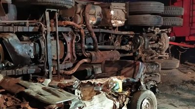 خروج 3 مصابين من مستشفى العامرية بعد حادث صحراوي الإسكندرية 