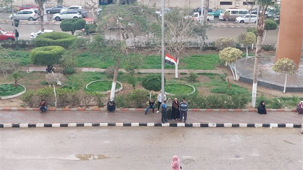 أمطار متوسطة في الدقهلية