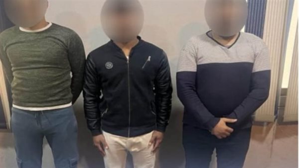 المتهمين والمضبوطات