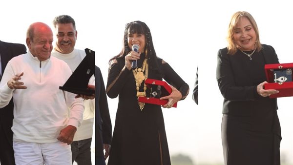 تيسير فهمي وسحر رامي