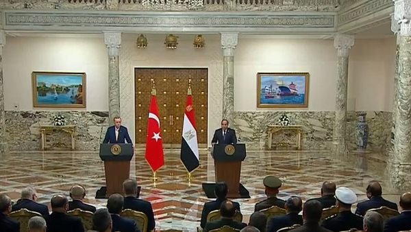 الرئيس السيسي وأردوغان