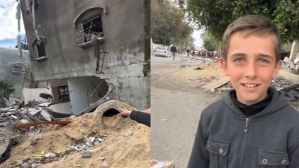 طفل فلسطيني يعمل