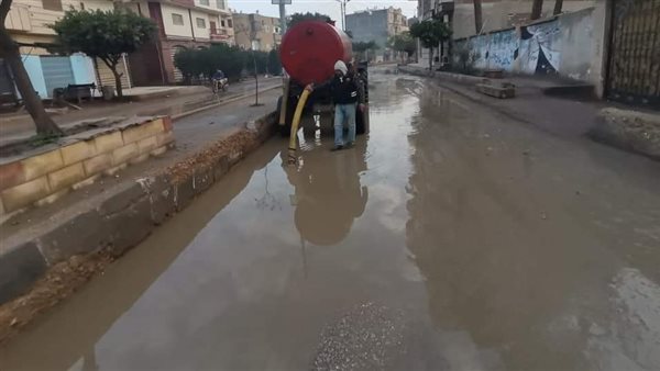 كسح مياه الأمطار