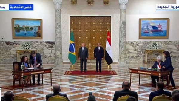 السيسي ونظيره البرازيلي