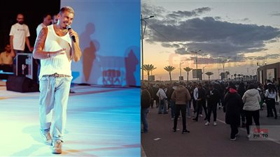 بمناسبة عيد الحب.. إقبال جماهيري على حفل الهضبة عمرو دياب | صور