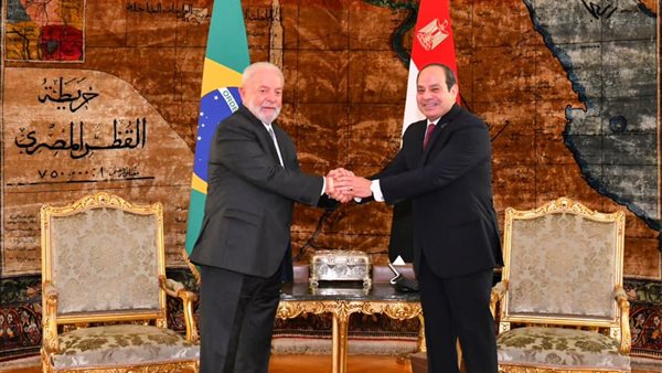 الرئيس السيسي يستقبل