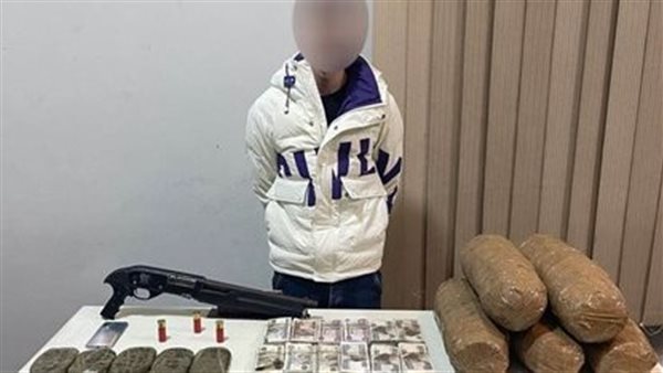 المتهم والمضبوطات