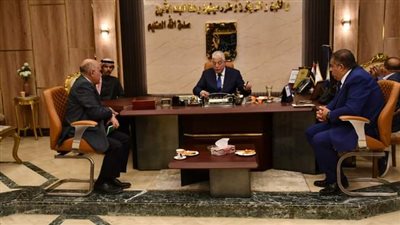 فودة يبحث مع رئيس جهاز تعمير سيناء المشروعات الجارية بالمحافظة