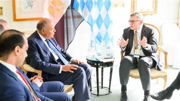  شكري يواصل لقاءاته