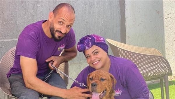 الزوجان بهاء وهبة