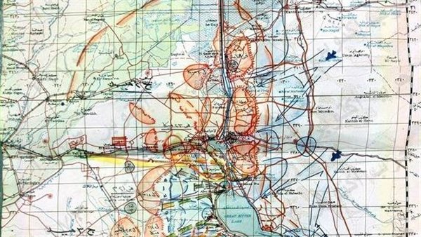 خريطة العملية الهجومية