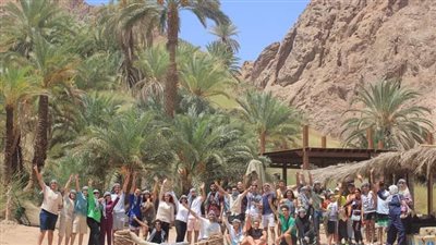 بعد تحسن الأحوال الجوية.. إقبال كبير من السائحين على زيارة سانت كاترين