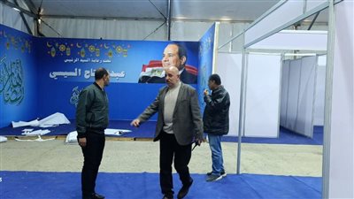 محافظة الجيزة تنشر تجهيزات معرض أهلا رمضان بالعمرانية استعدادا لافتتاحه الثلاثاء المقبل
