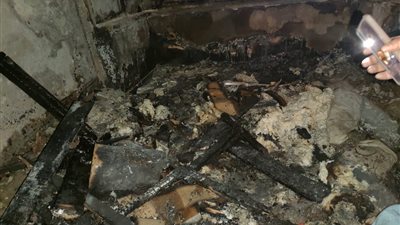 مصرع ربة منزل وإصابة 4 أطفال إثر نشوب حريق بمنزلهم في المنيا