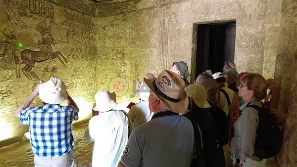 وفد سياحي بالمنيا