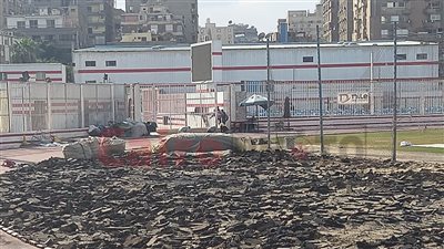 الزمالك يواصل تطوير ملعب حلمي زامورا لعودة تدريبات الفريق | صور