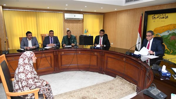 محافظ الفيوم يوجه