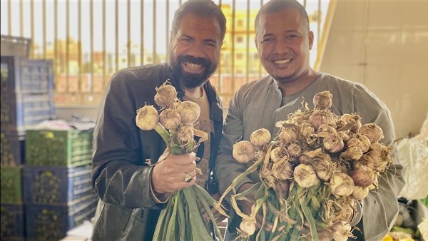 الثوم البلدي يزين