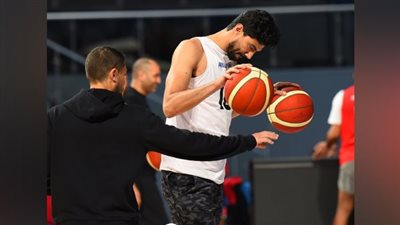 منتخب مصر يخوض مرانه اليومي استعدادًا لتصفيات الأفروباسكت