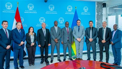 كامل الوزير يبحث مع وزراء دولة رواندا تدعيم التعاون المشترك في مجالات النقل