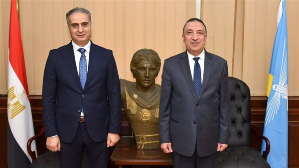 السجيني ومحافظ الإسكندرية